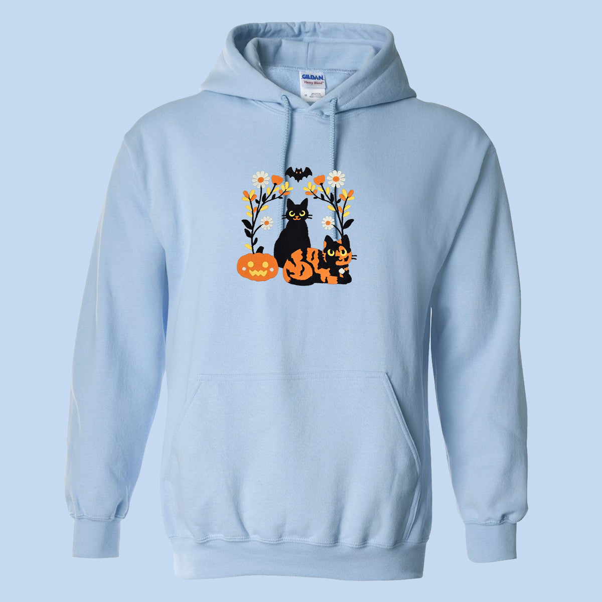&quot;Halloween Cats&quot; Hoodie Sweatshirt