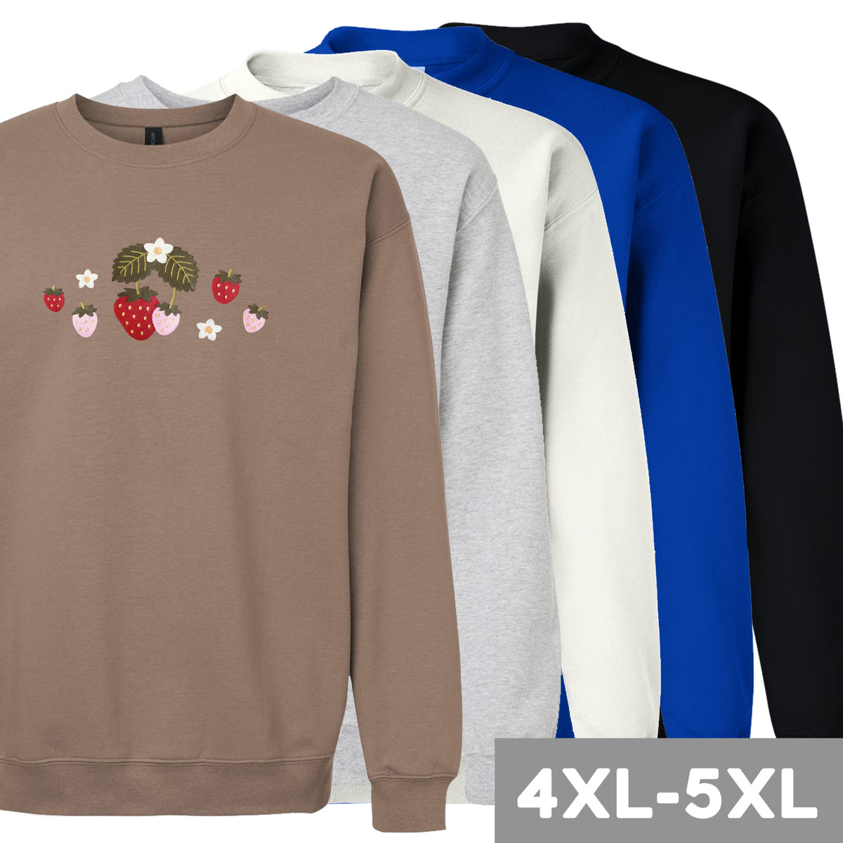 &quot;Strawberry&quot; Crewneck Sweatshirt