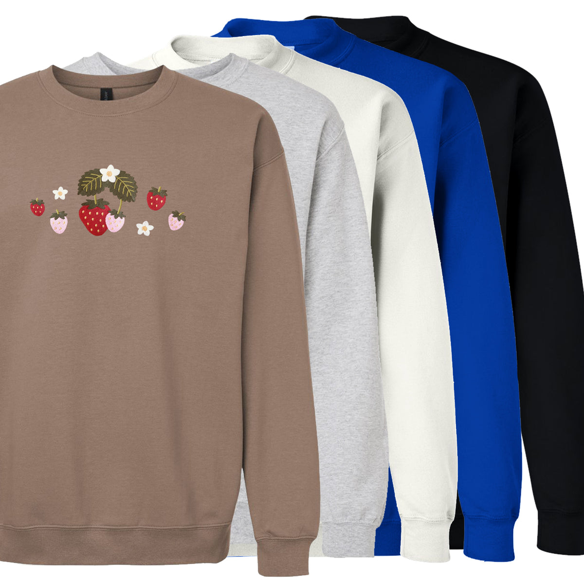 &quot;Strawberry&quot; Crewneck Sweatshirt