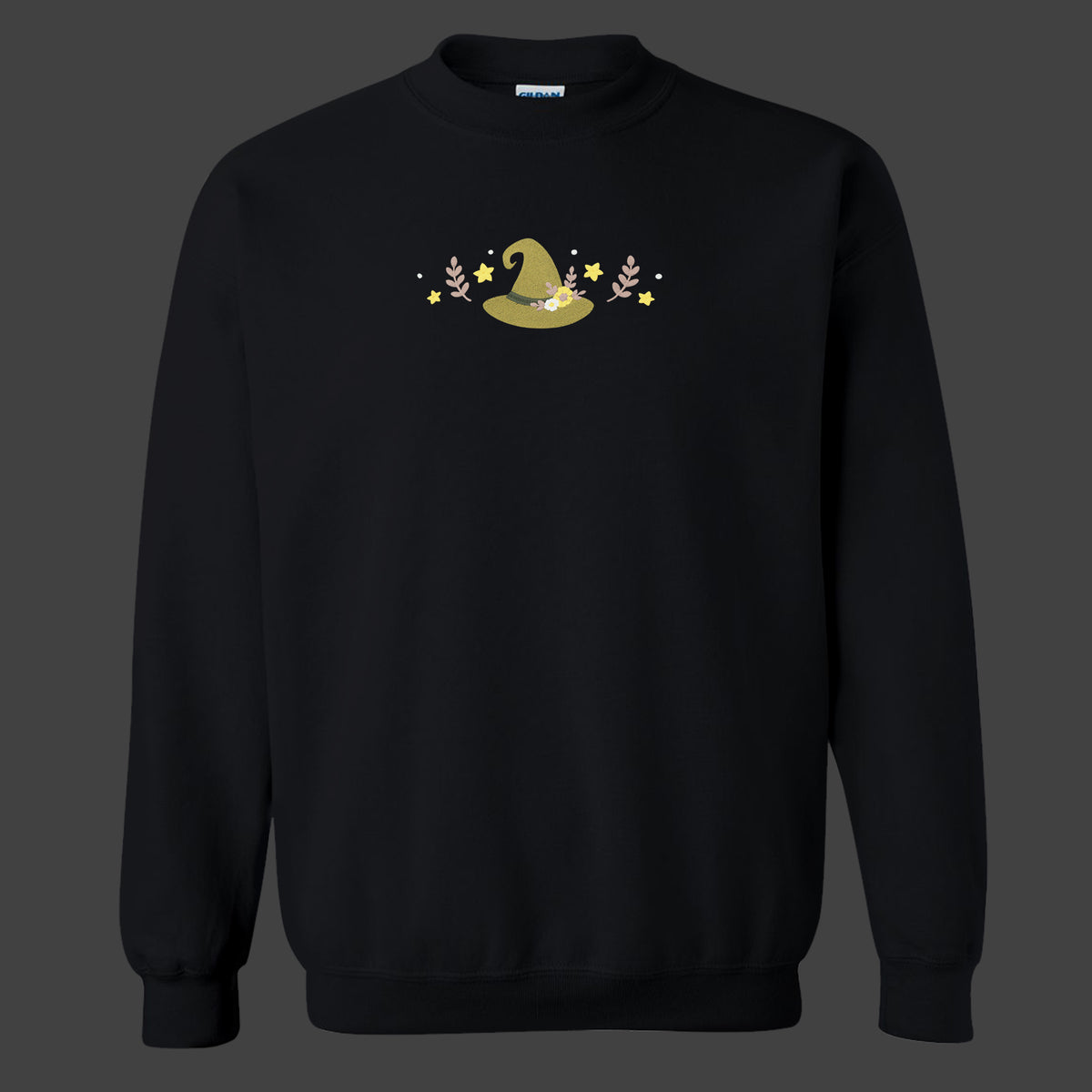 &quot;Witch Hat Green&quot; Crewneck Sweatshirt