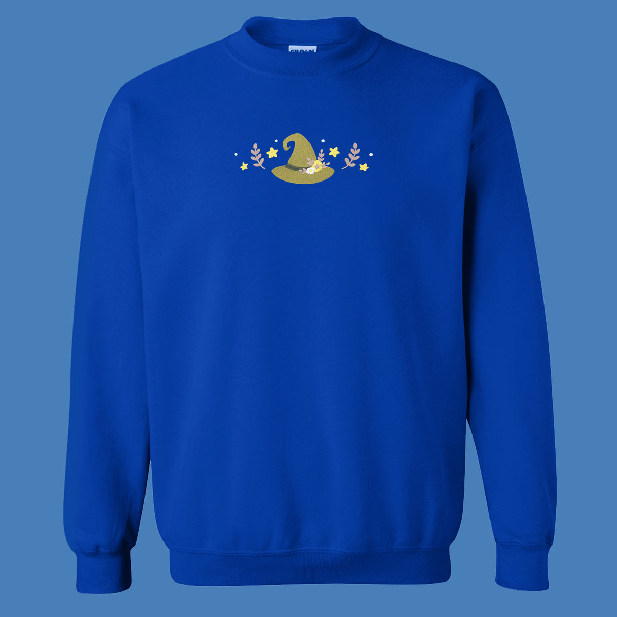 &quot;Witch Hat Green&quot; Crewneck Sweatshirt