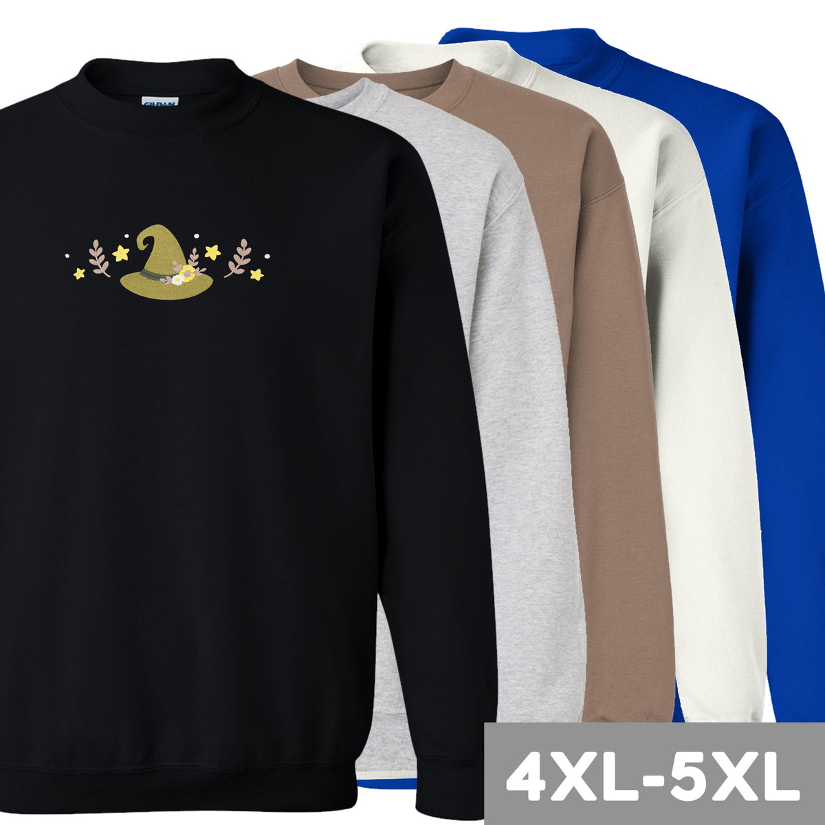 &quot;Witch Hat Green&quot; Crewneck Sweatshirt