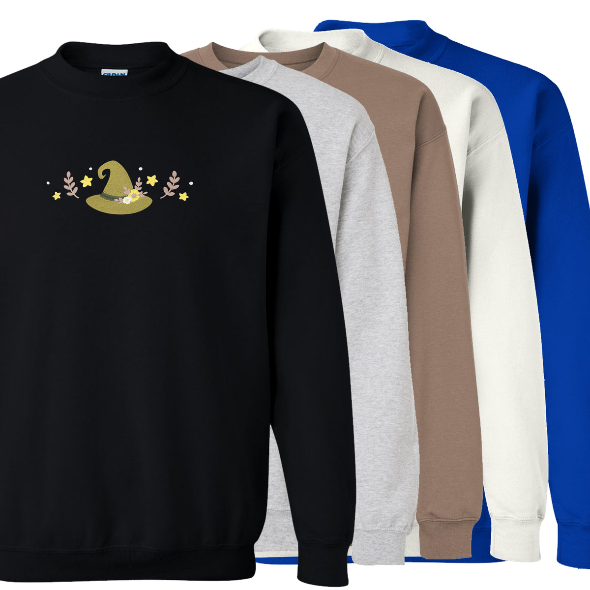 &quot;Witch Hat Green&quot; Crewneck Sweatshirt
