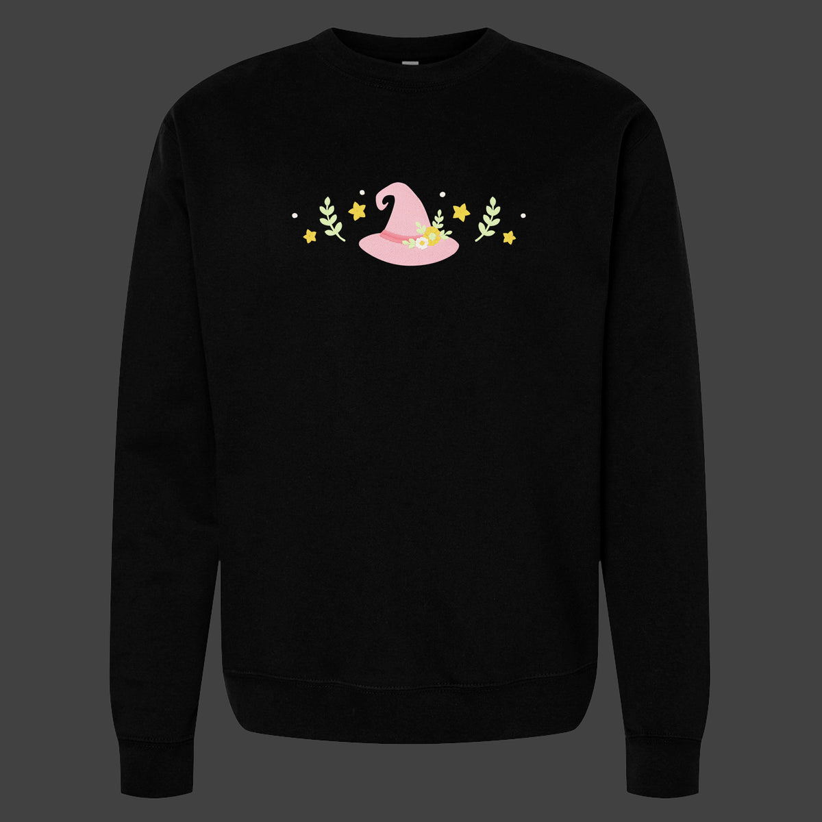 &quot;Witch Hat Pink&quot; Crewneck Sweatshirt