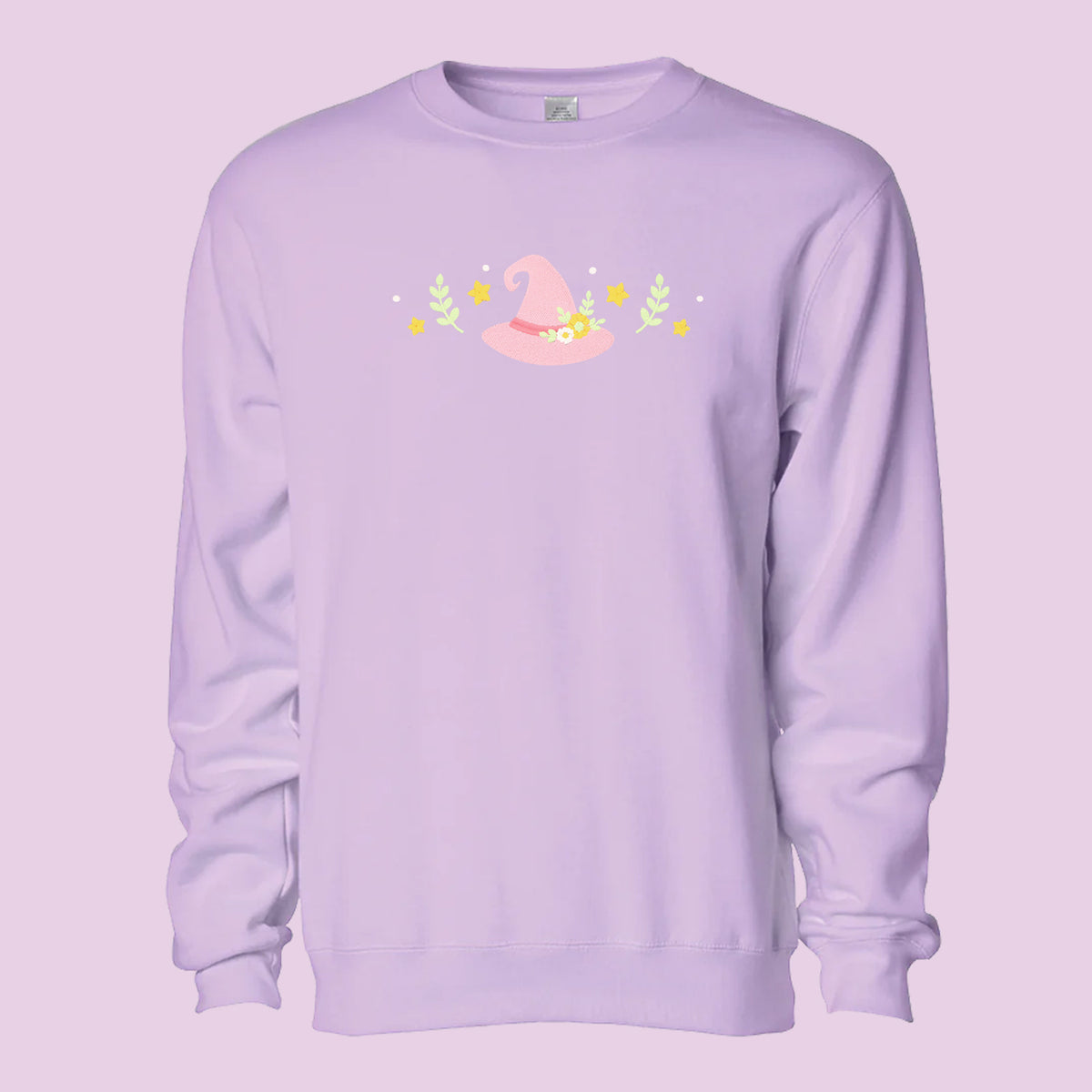 &quot;Witch Hat Pink&quot; Crewneck Sweatshirt