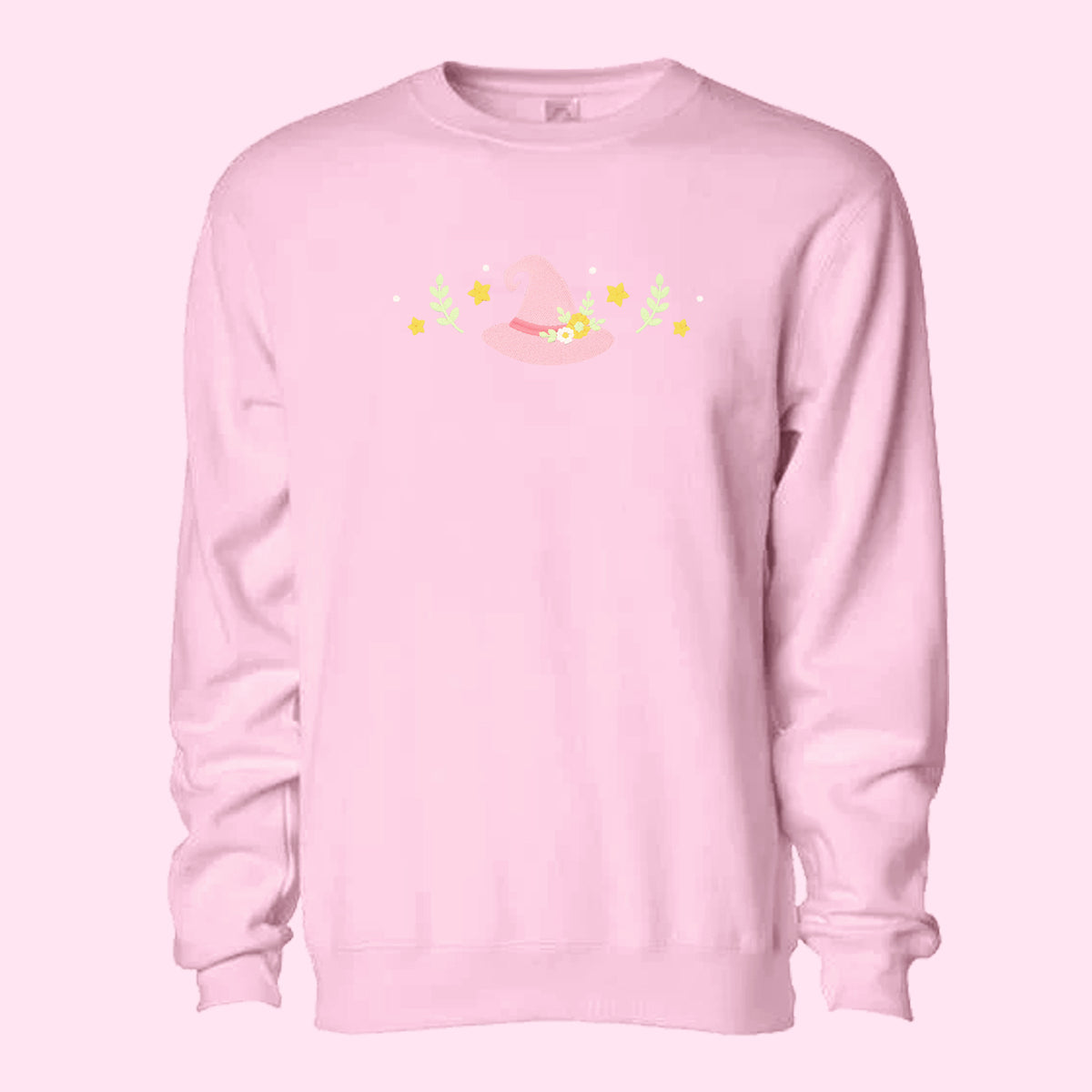 &quot;Witch Hat Pink&quot; Crewneck Sweatshirt