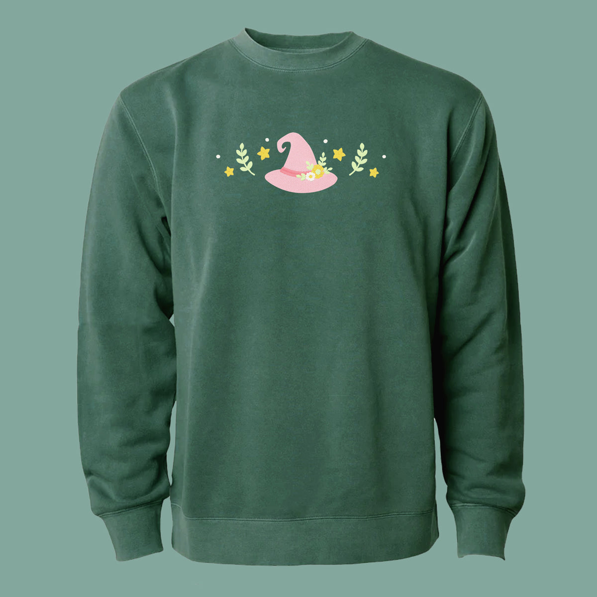 &quot;Witch Hat Pink&quot; Crewneck Sweatshirt