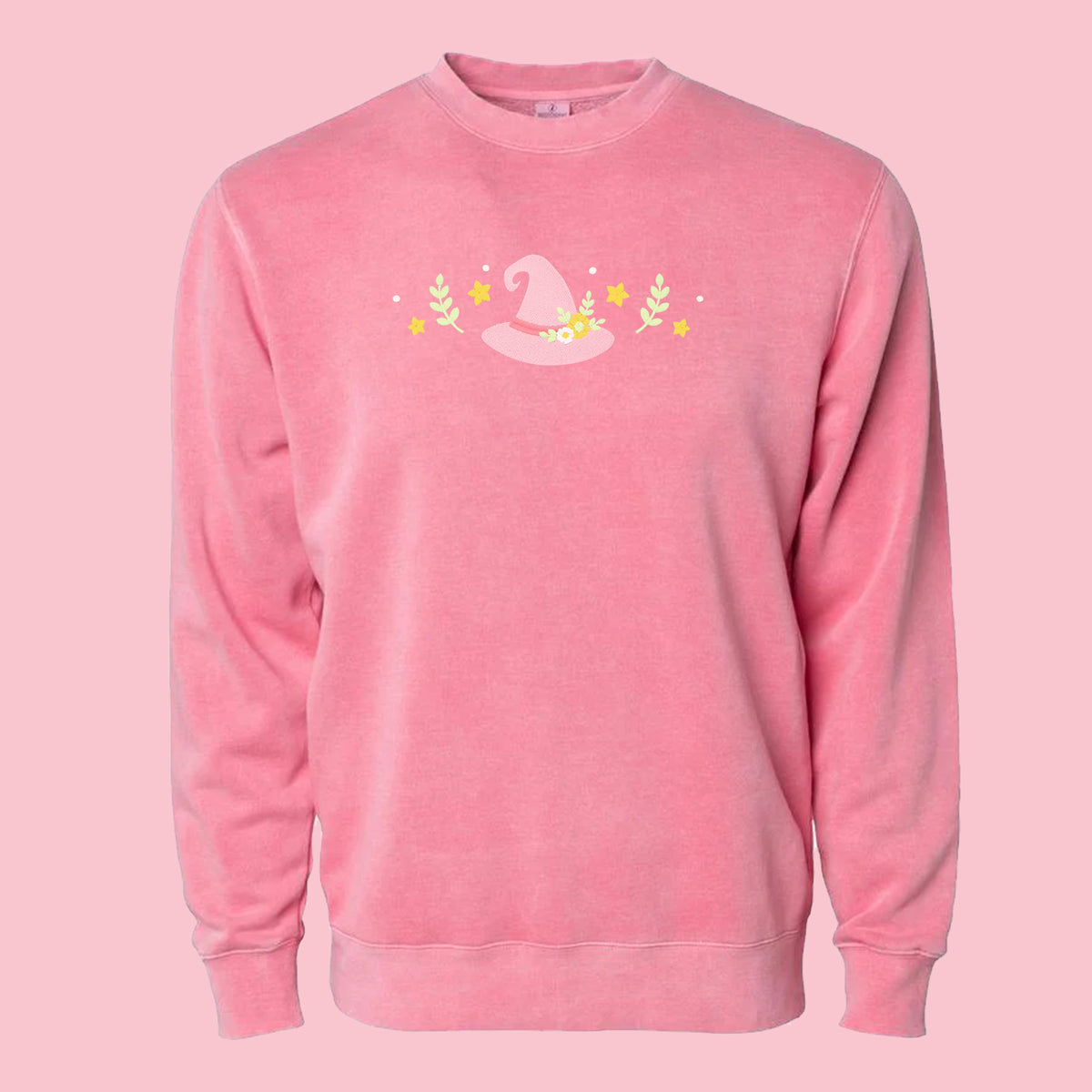 &quot;Witch Hat Pink&quot; Crewneck Sweatshirt