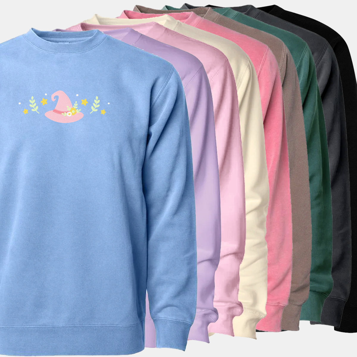 &quot;Witch Hat Pink&quot; Crewneck Sweatshirt
