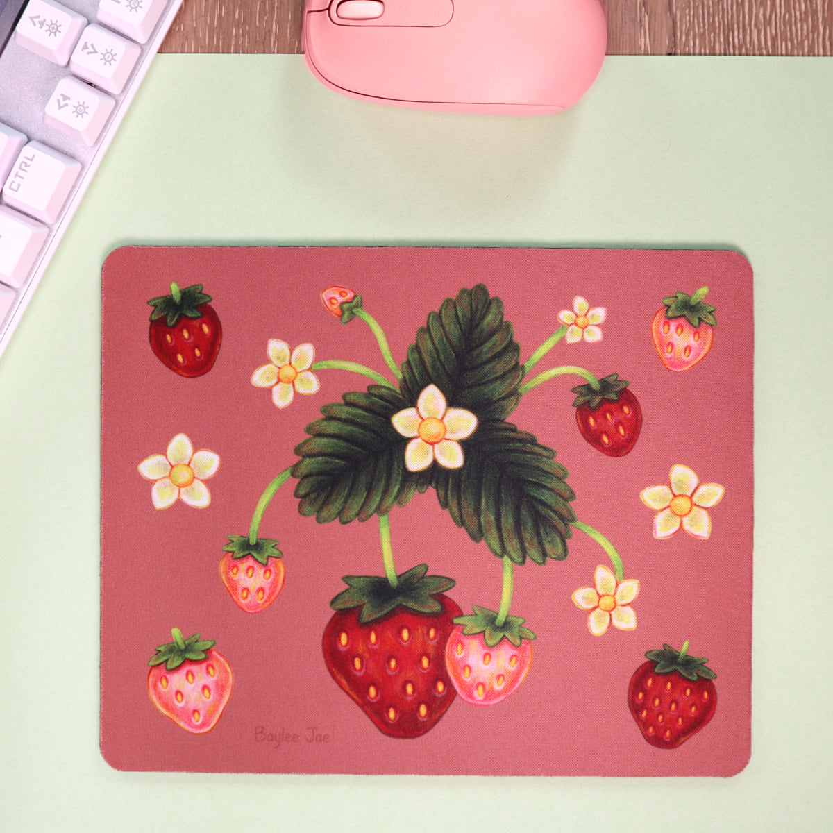 &quot;Strawberry&quot; Mouse Pad