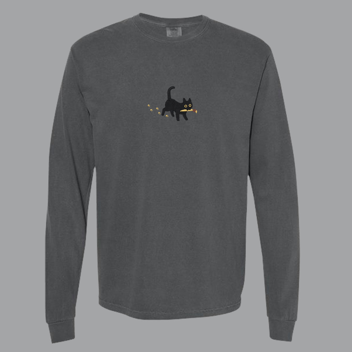 "Paintbrush Cat" Long Sleeve Tee