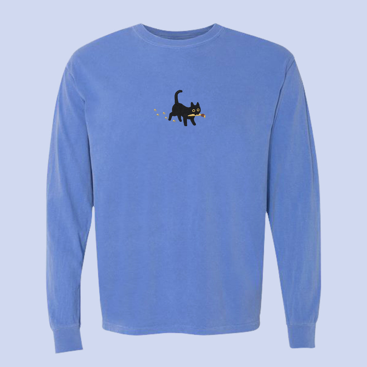 "Paintbrush Cat" Long Sleeve Tee