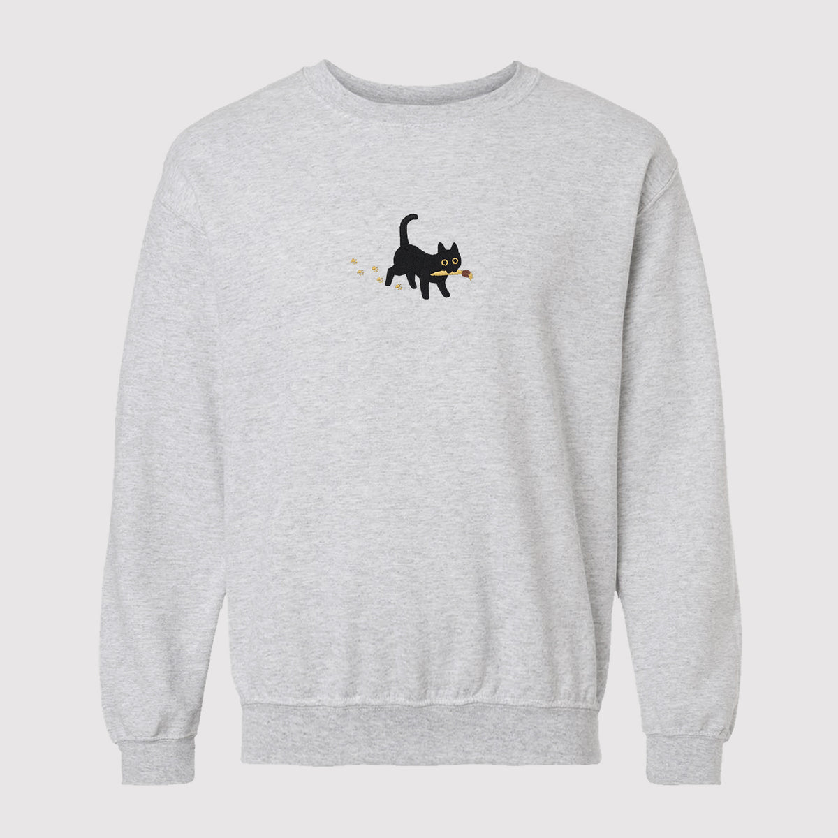 "Paintbrush Cat" Crewneck Sweatshirt