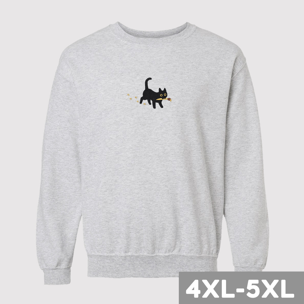 "Paintbrush Cat" Crewneck Sweatshirt