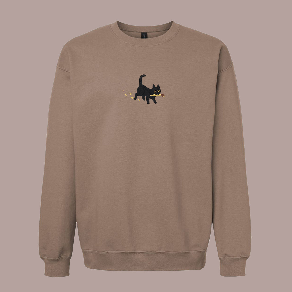 "Paintbrush Cat" Crewneck Sweatshirt