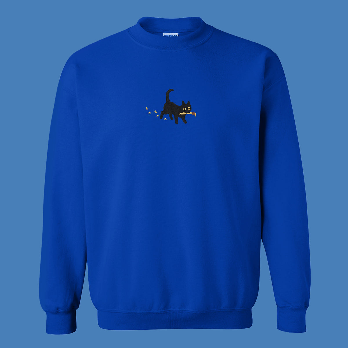 "Paintbrush Cat" Crewneck Sweatshirt