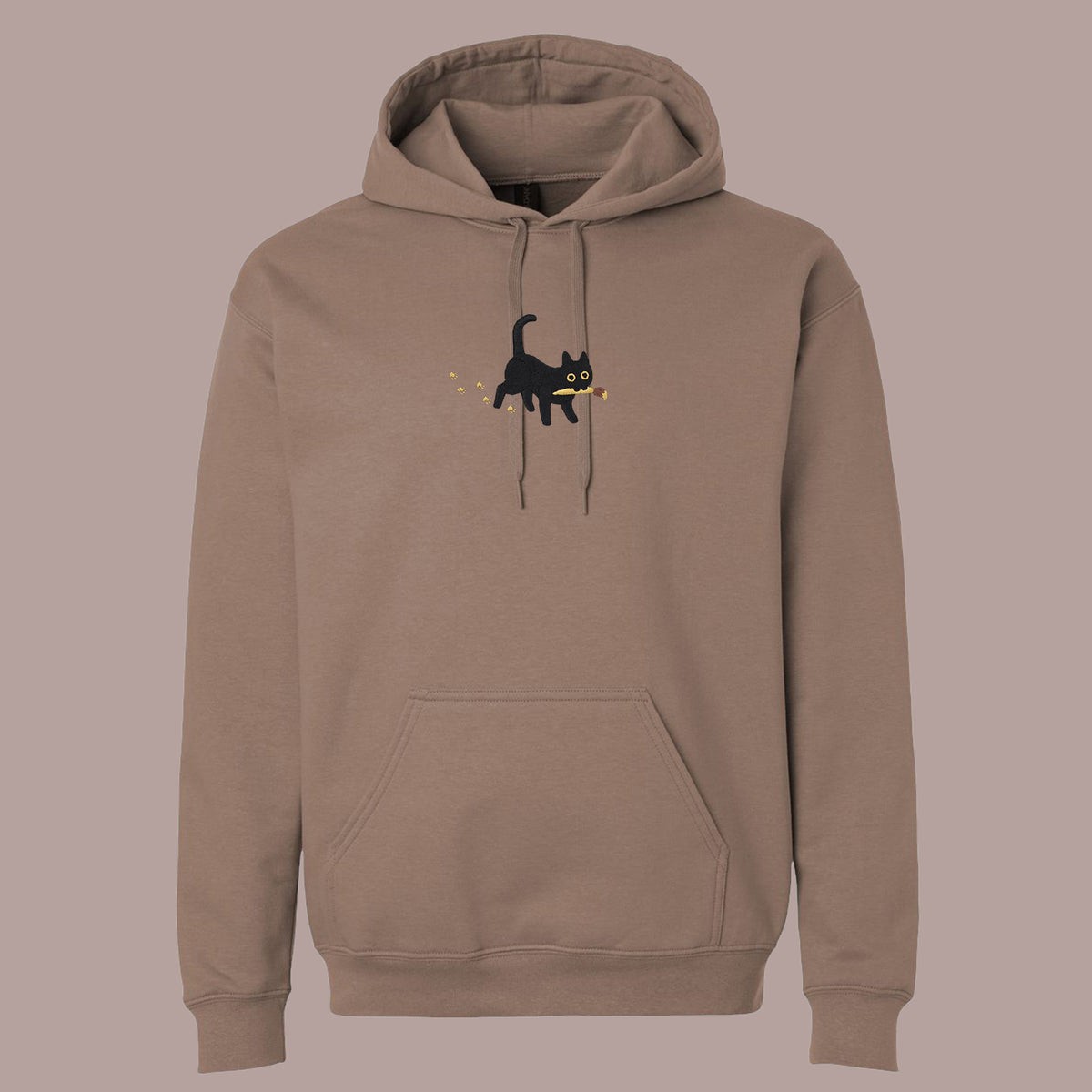 "Paintbrush Cat" Hoodie Sweatshirt