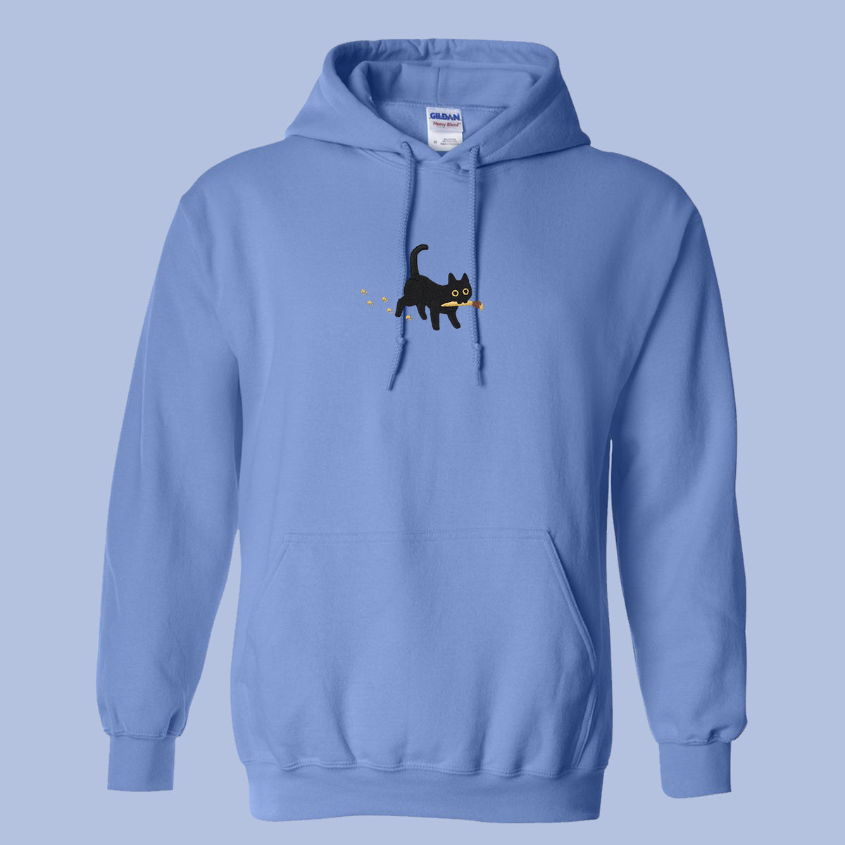 "Paintbrush Cat" Hoodie Sweatshirt