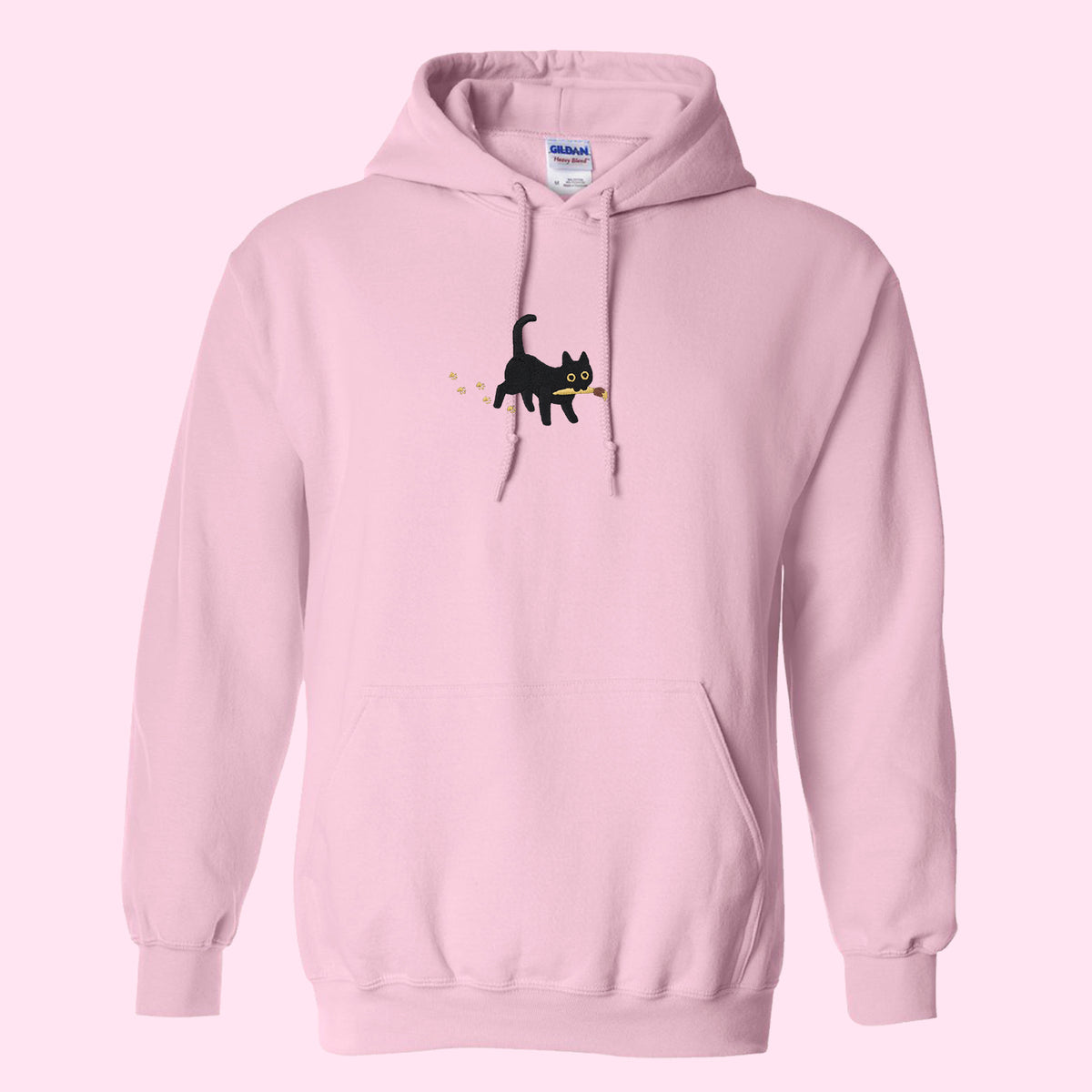 "Paintbrush Cat" Hoodie Sweatshirt