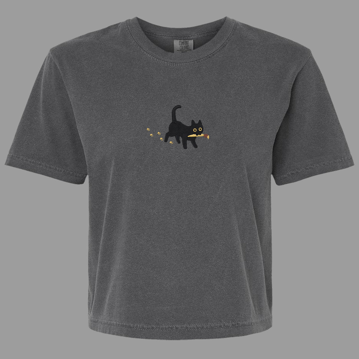 "Paintbrush Cat" Boxy Tee