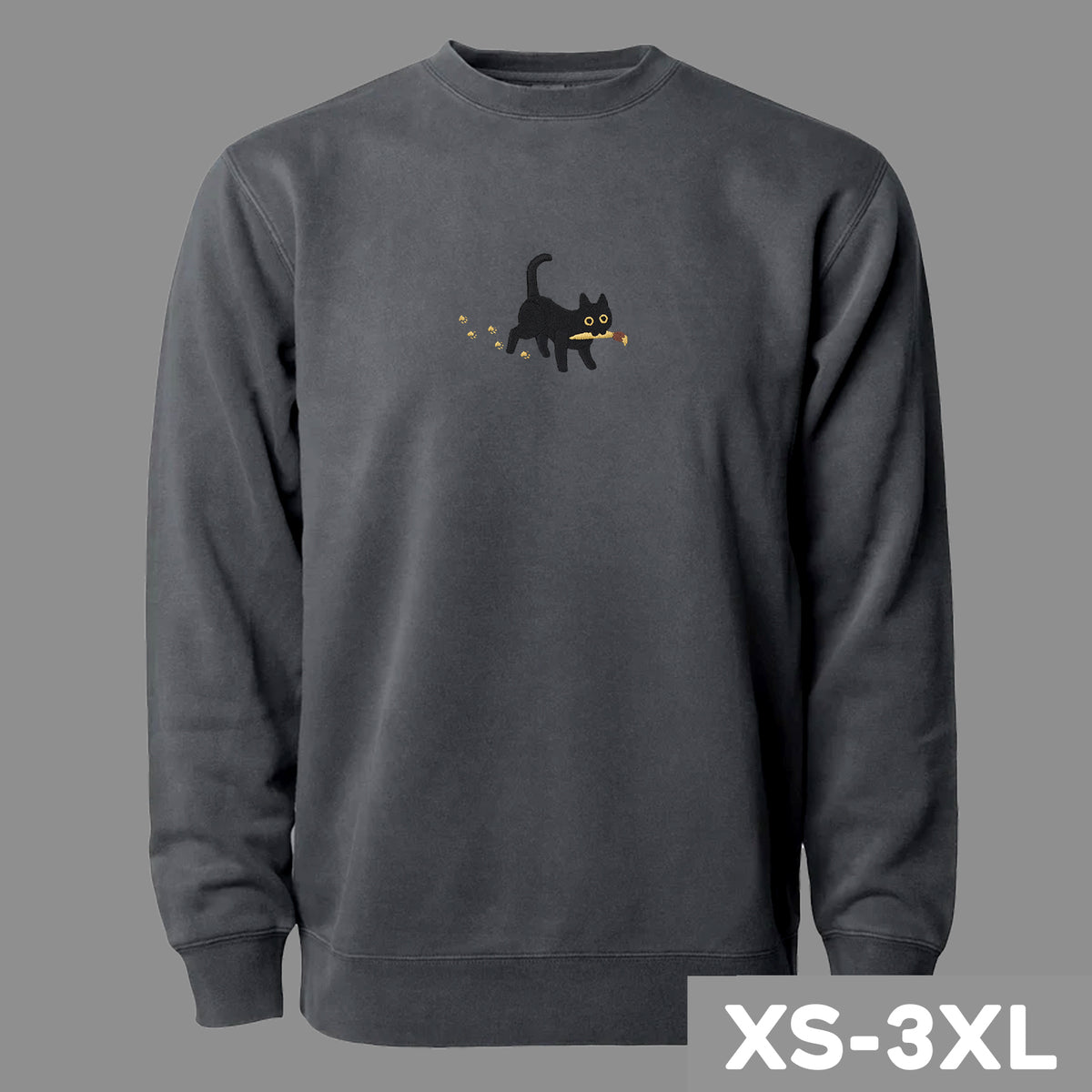 "Paintbrush Cat" Crewneck Sweatshirt