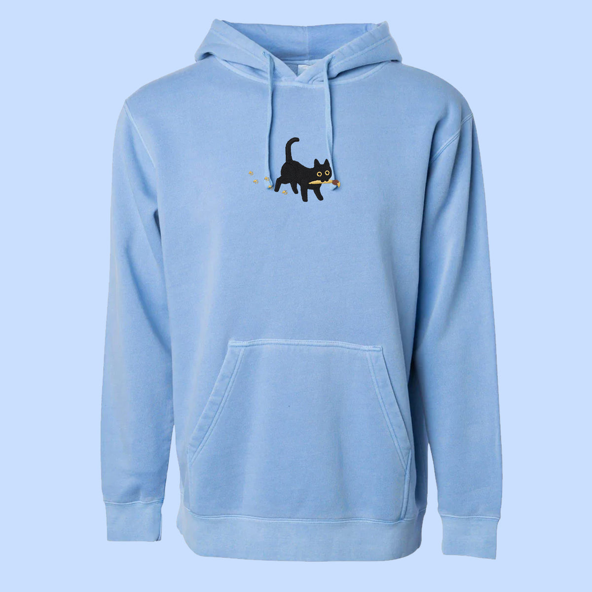 "Paintbrush Cat" Hoodie Sweatshirt