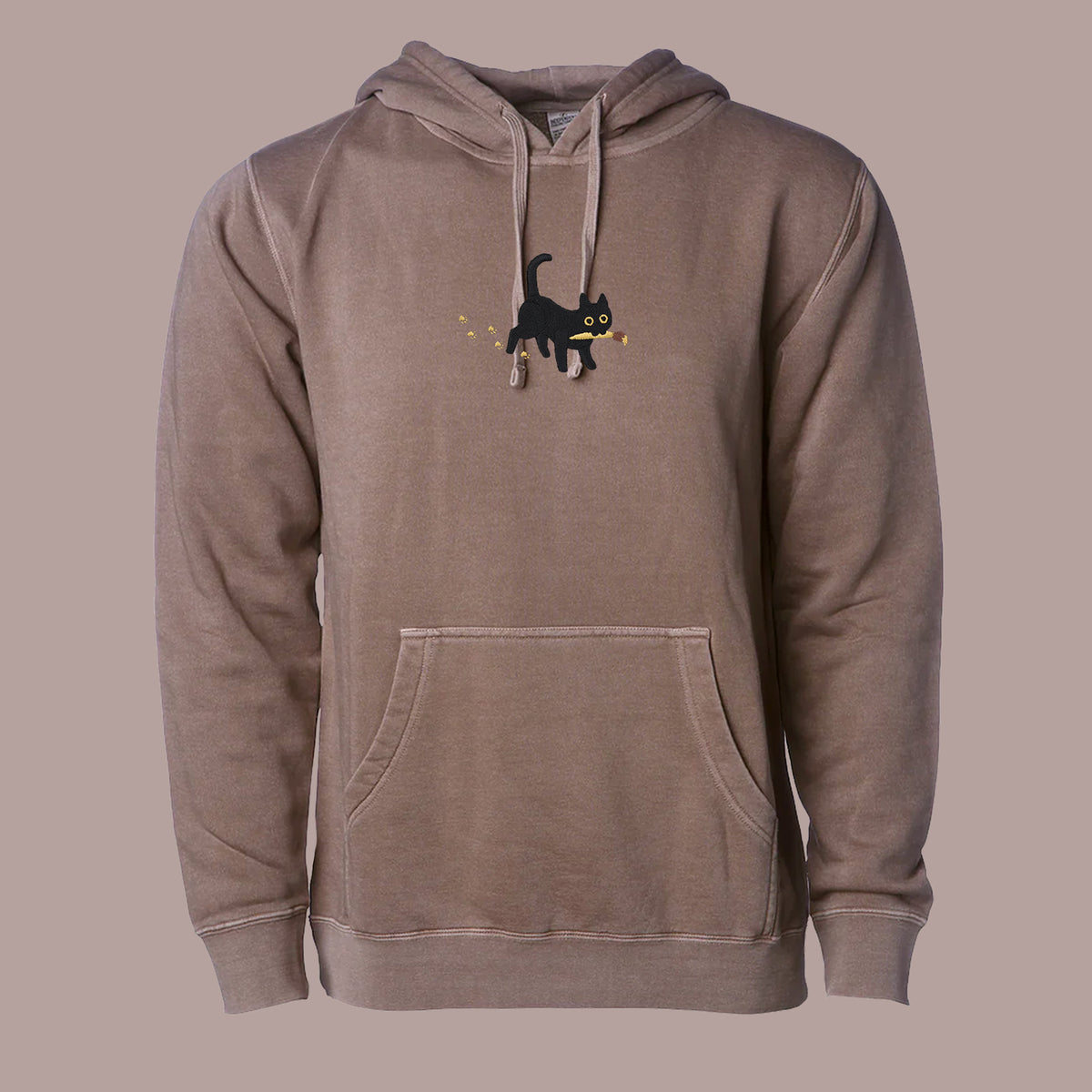 "Paintbrush Cat" Hoodie Sweatshirt