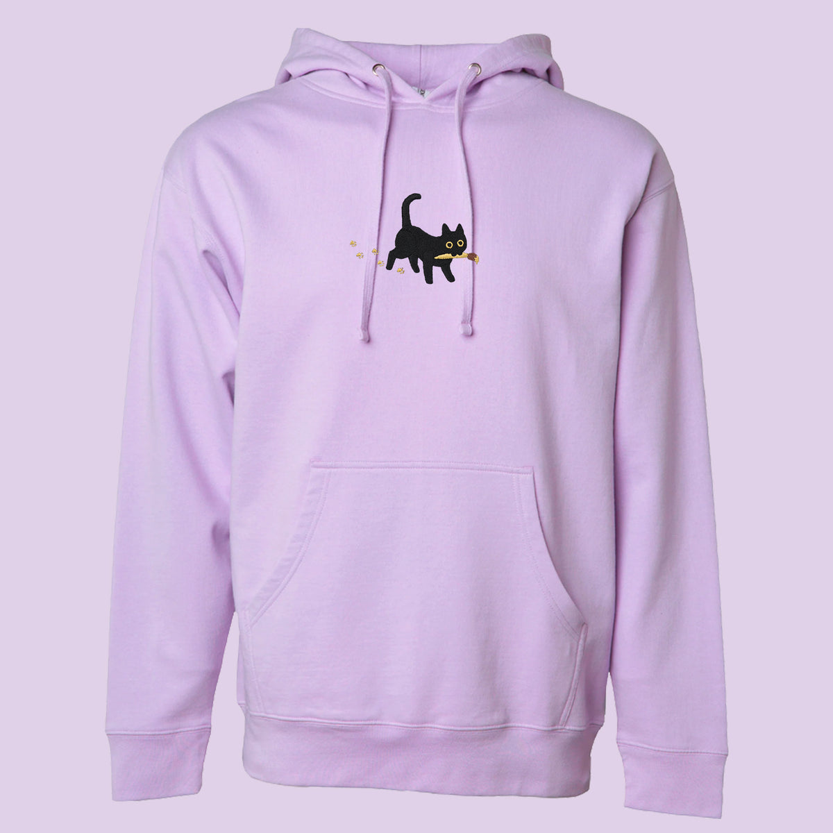"Paintbrush Cat" Hoodie Sweatshirt
