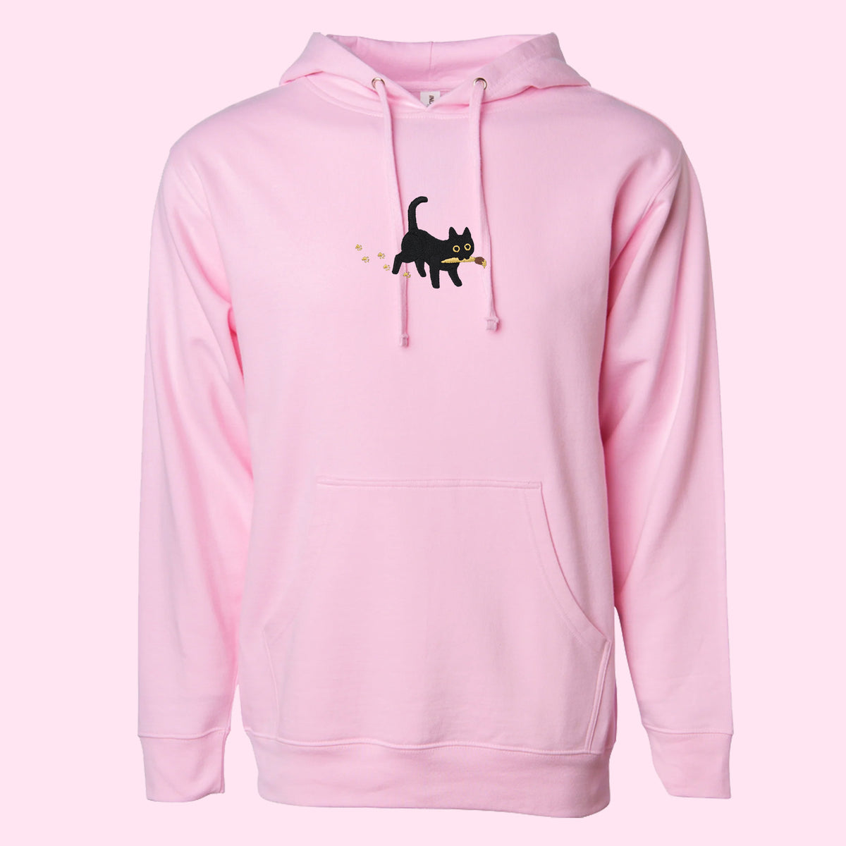 "Paintbrush Cat" Hoodie Sweatshirt
