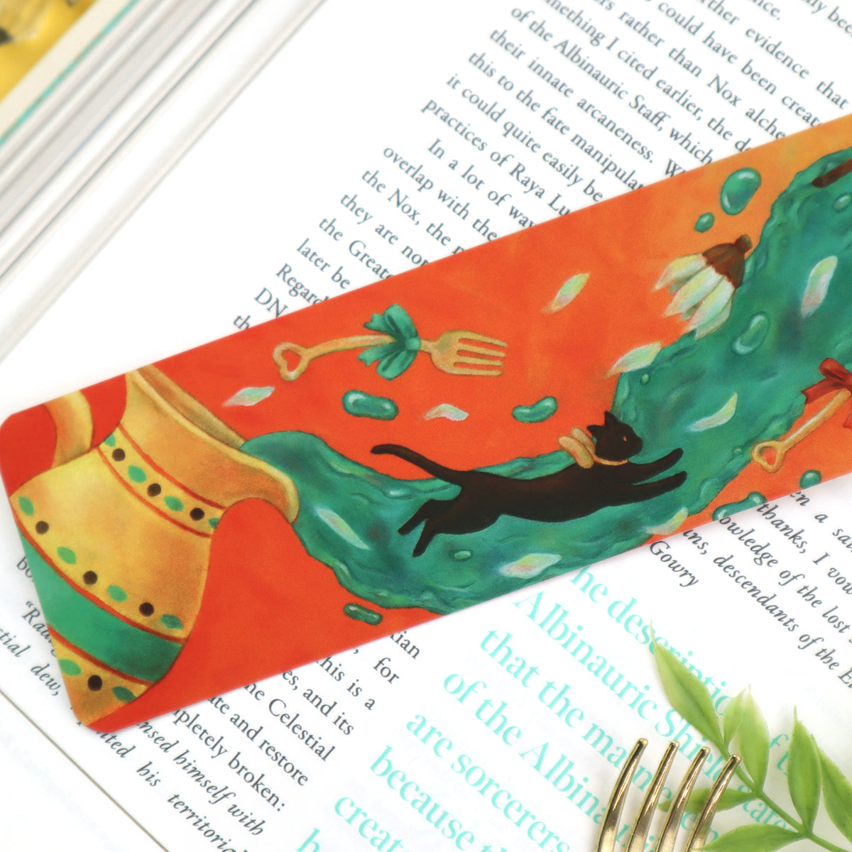 "Pitcher Pour" Bookmark