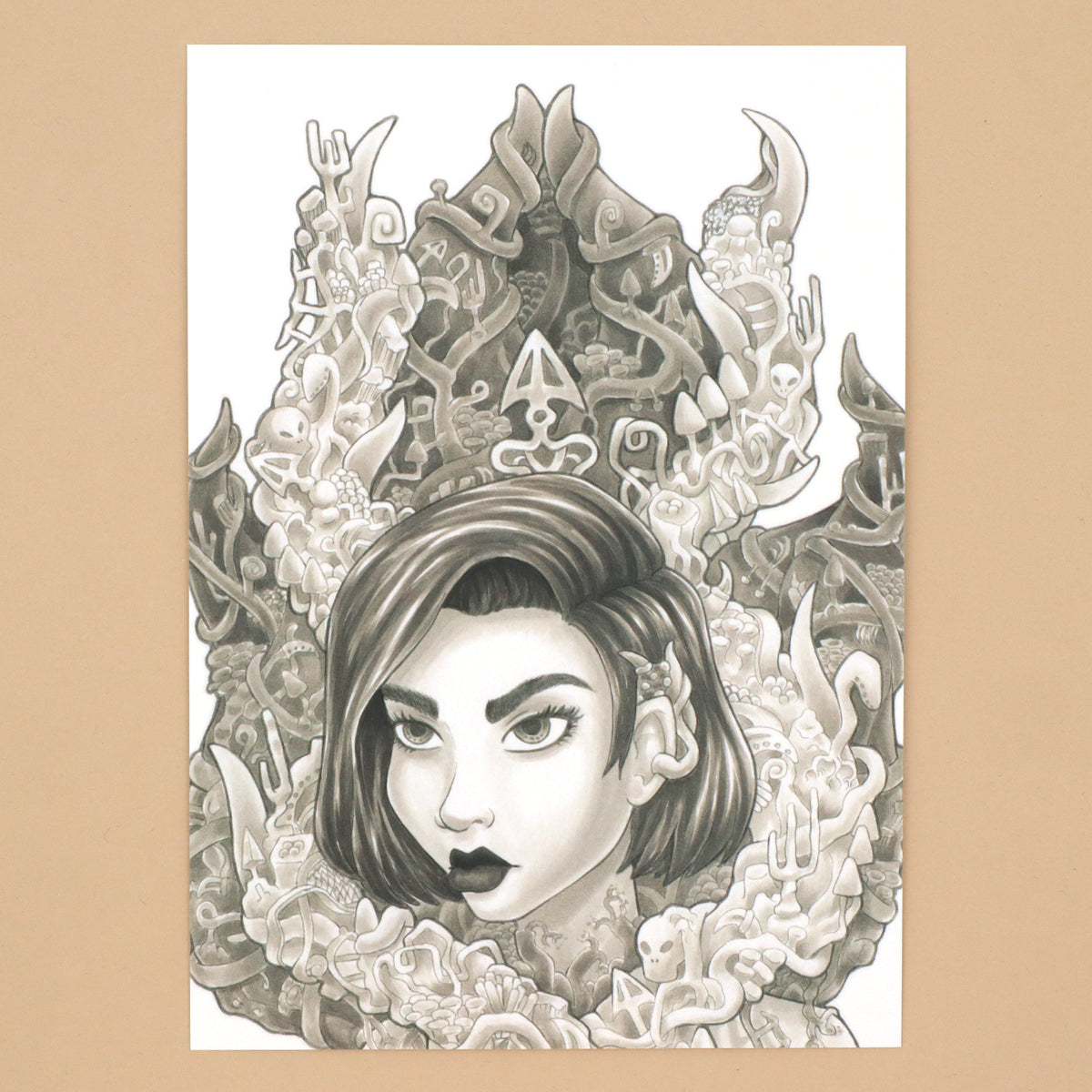 "Malevolent" Art Print