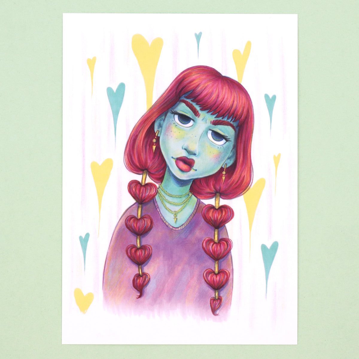 "Bitter Heart" Art Print