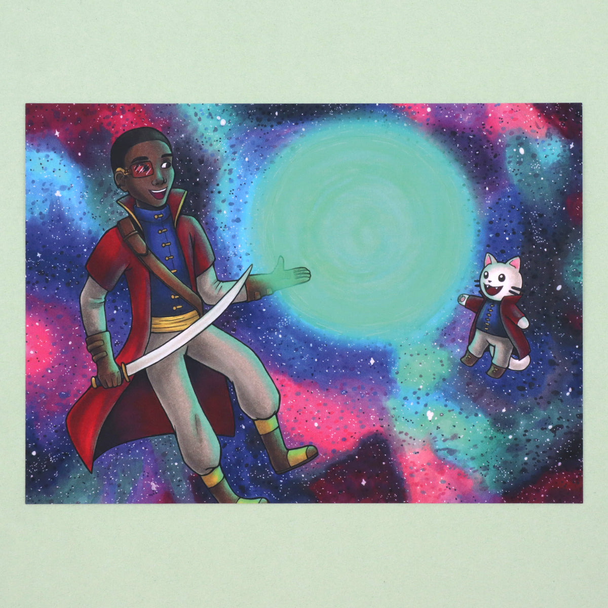 "Space Pirates" Art Print