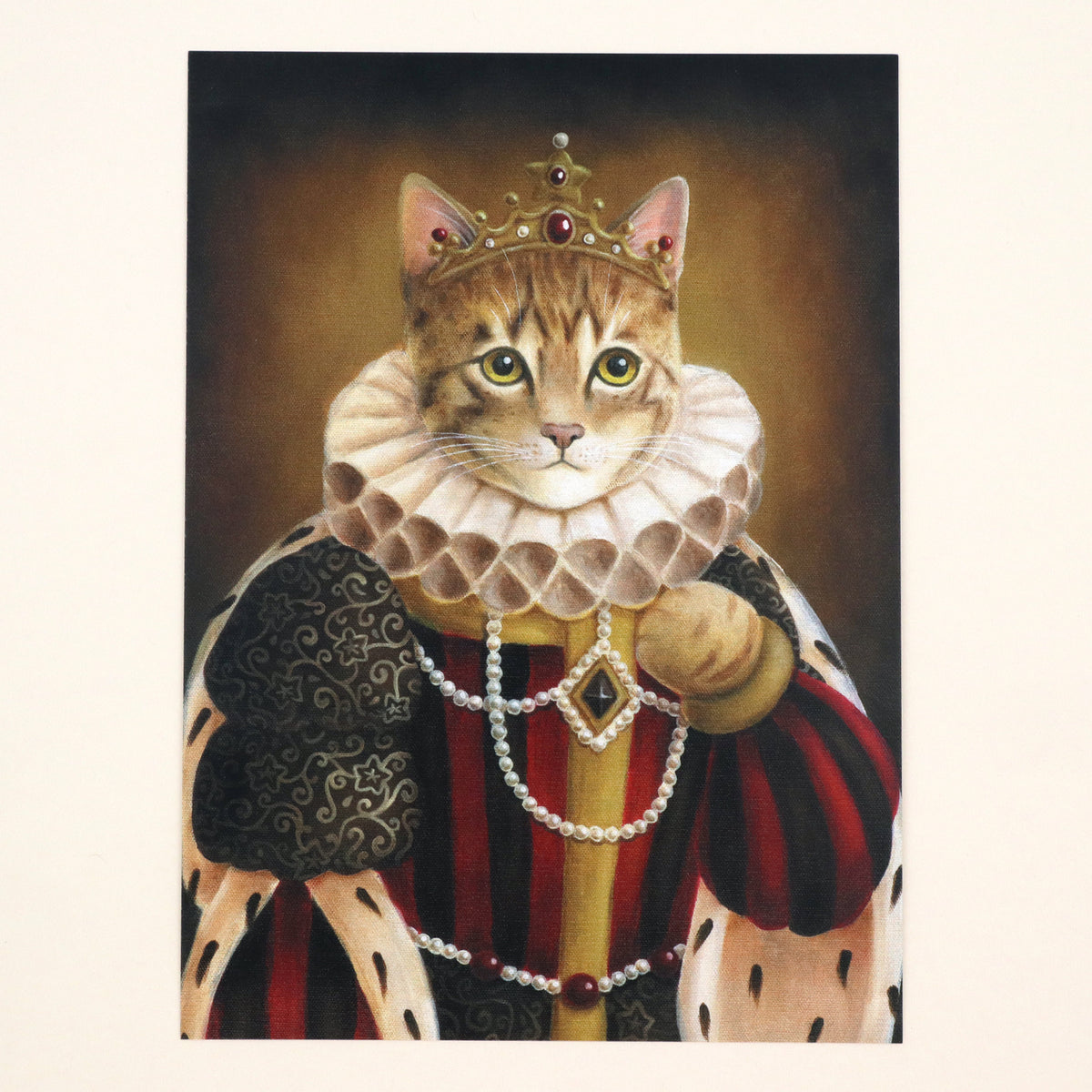 "Royal Kitties TABBY" Art Print