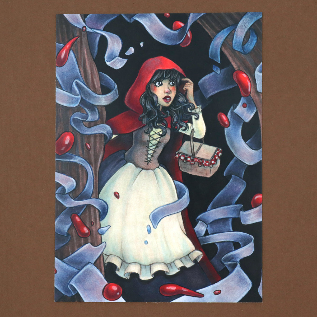 "Red Riding Hood" Art Print