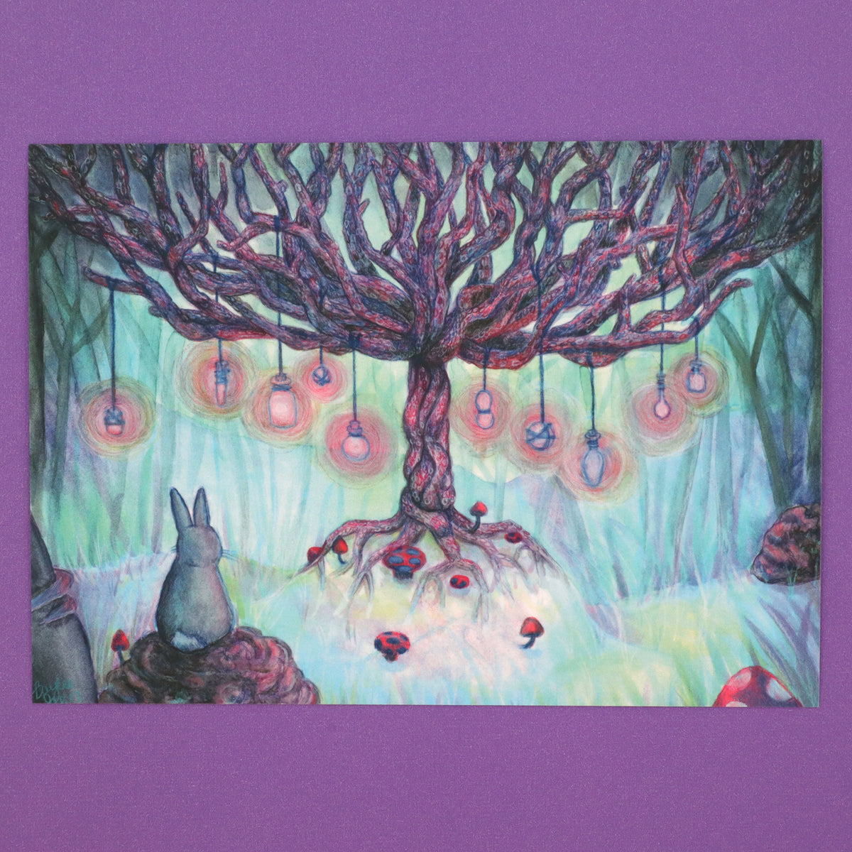 "Fantasy Forest" Art Print