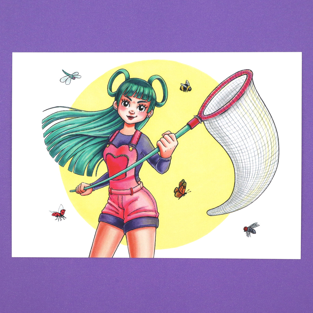 "Bug Catcher" Art Print