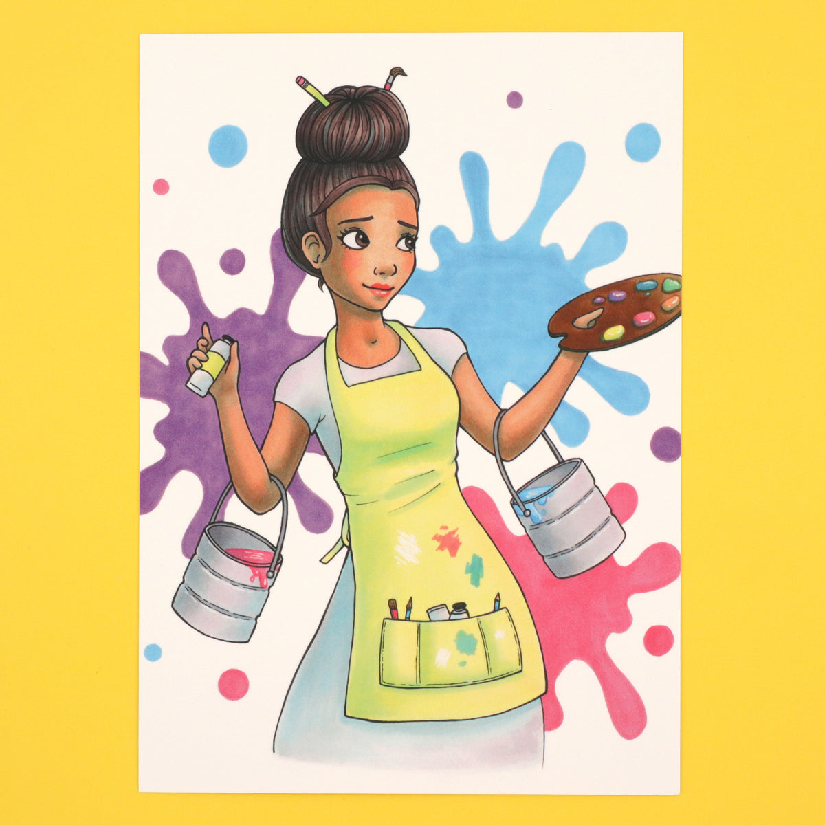 "Paint Splotch" Art Print