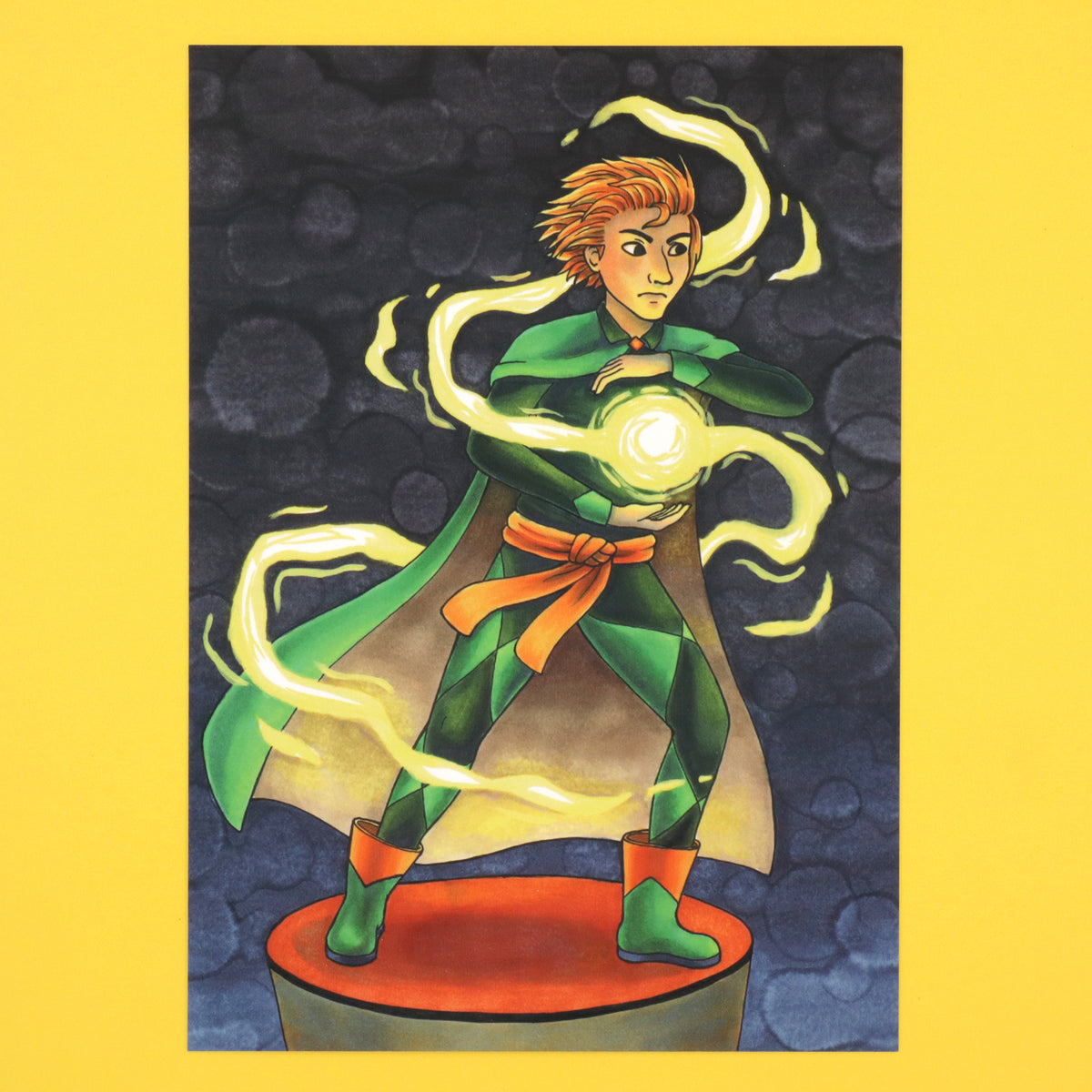 "Glowing Energy" Art Print