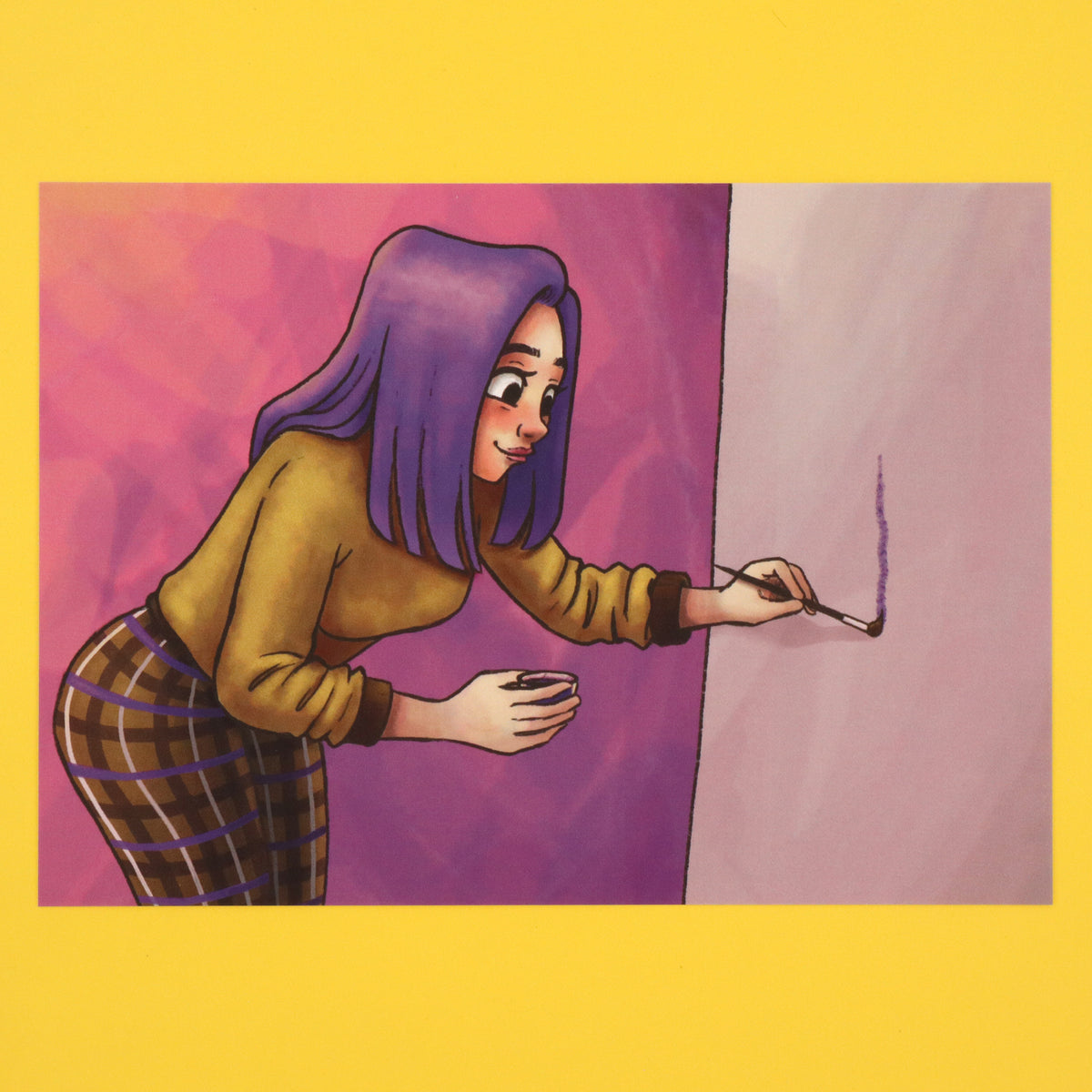 "First Line" Art Print