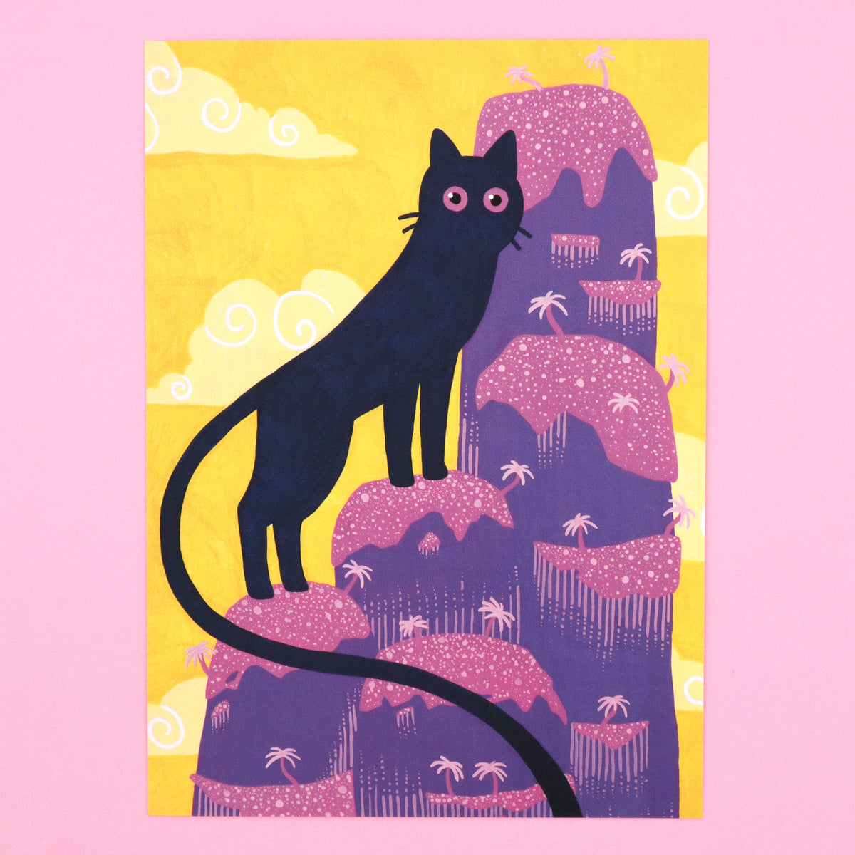 "Mountain Cat" Art Print