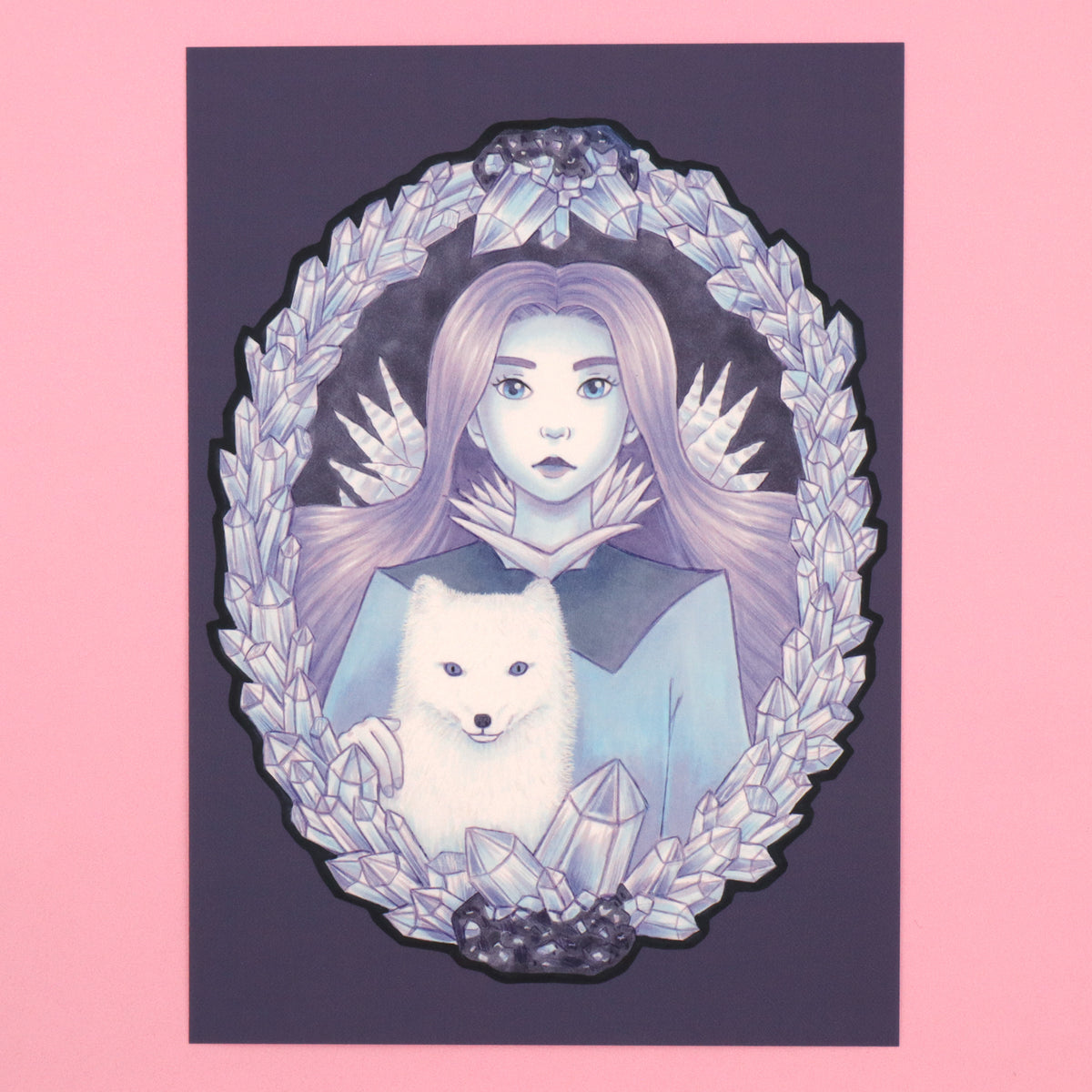 "Ice Fantasy" Art Print