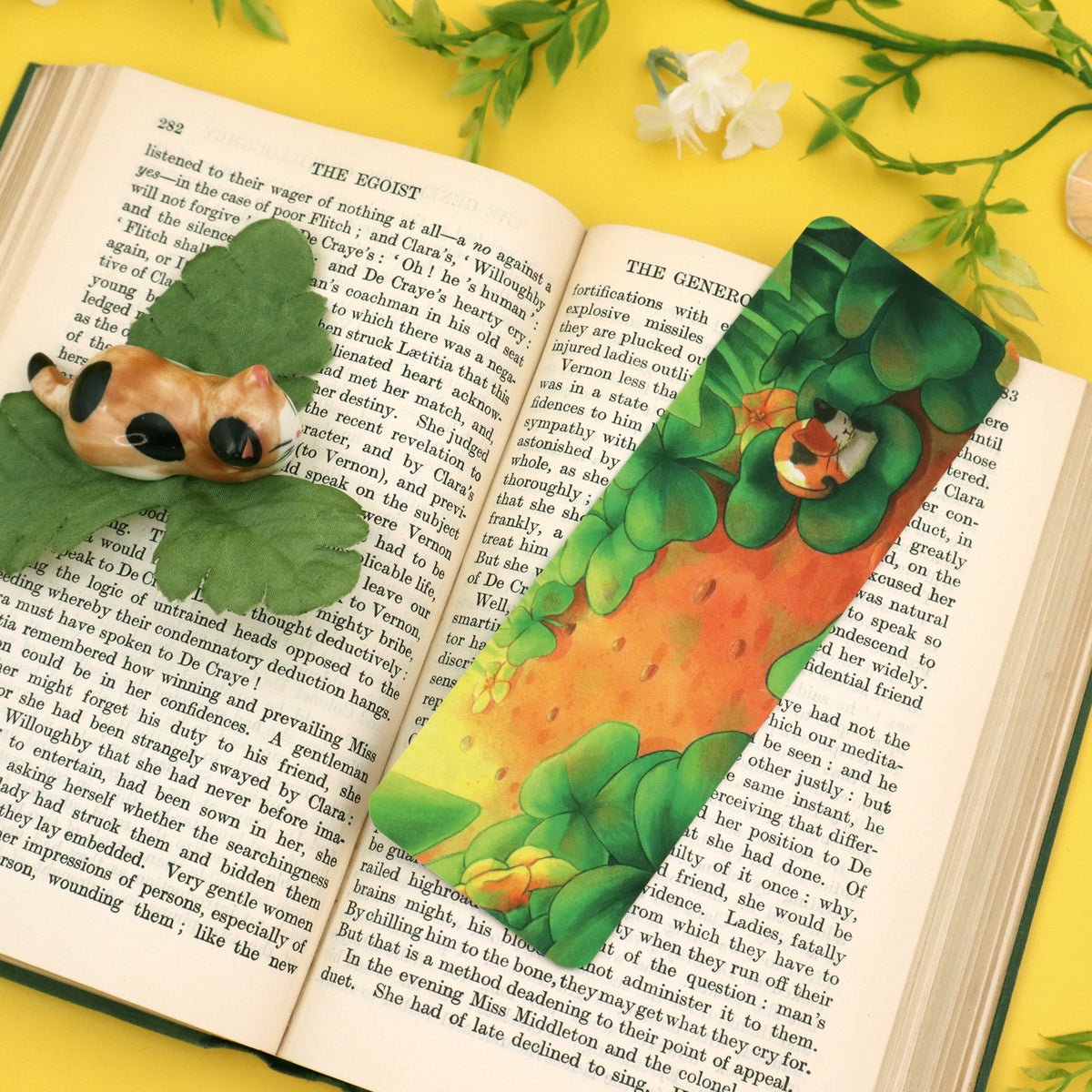 "Shady Shamrocks" Bookmark