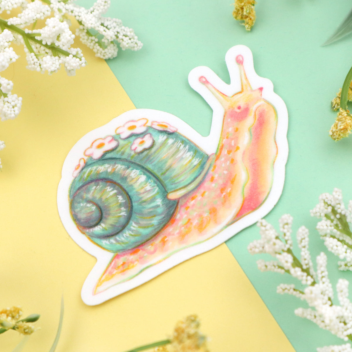 &quot;Snail&quot; Vinyl Sticker