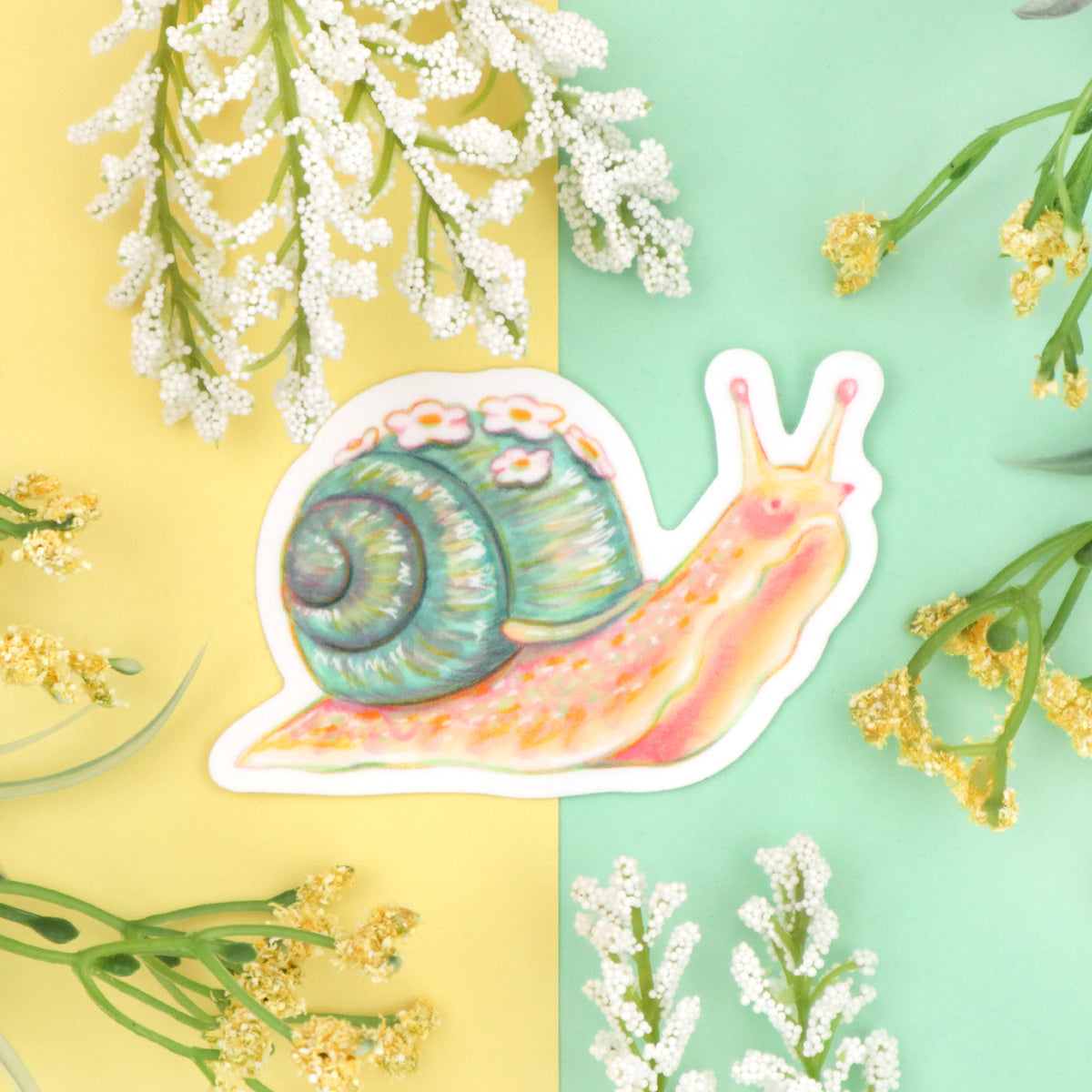 &quot;Snail&quot; Vinyl Sticker