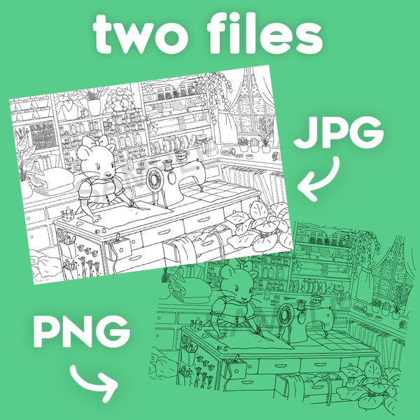 quot Squeaky Seamstress quot Colouring - SqueakySeamstressDownload02 600x 