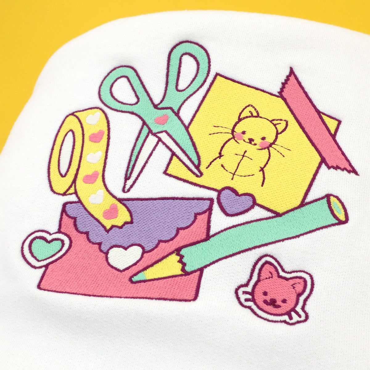&quot;Stationery COLOURFUL&quot; Crewneck Sweatshirt