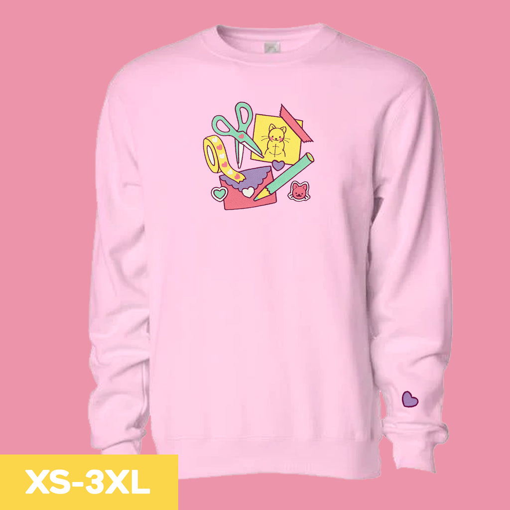 新品 YOASOBI crewneck pullover PINK 新品 YOASOBI crewneck pullover PINK 新品 YOASOBI crewneck