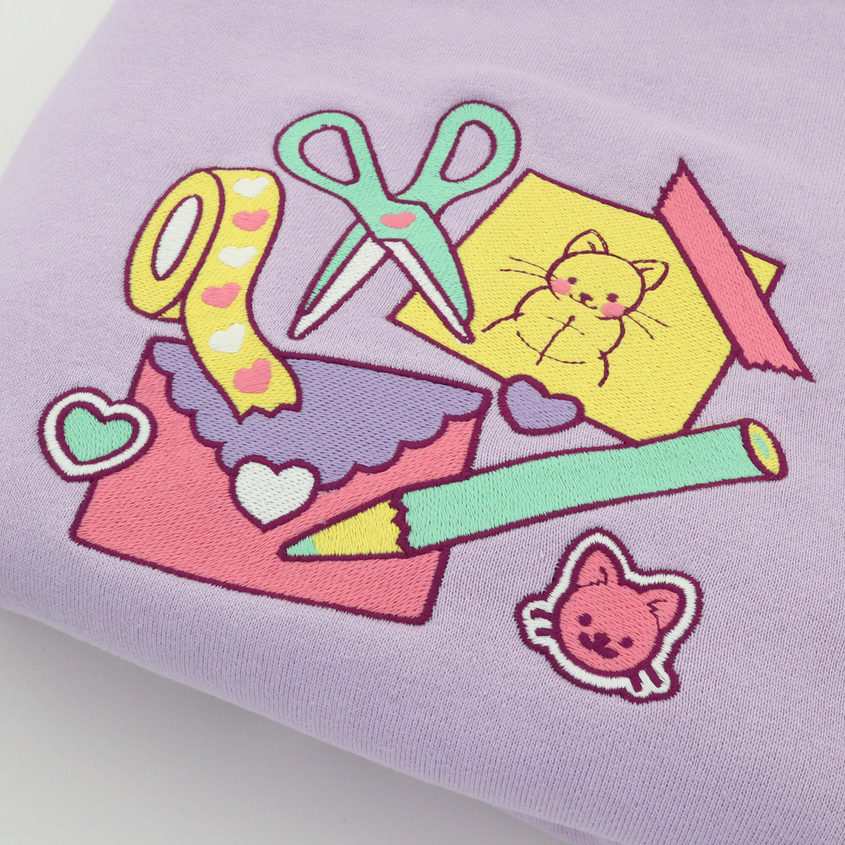 "Stationery COLOURFUL" Hoodie Sweatshirt