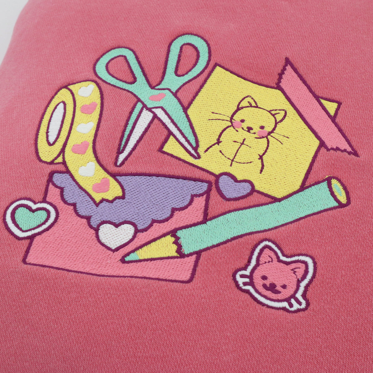 "Stationery COLOURFUL" Hoodie Sweatshirt